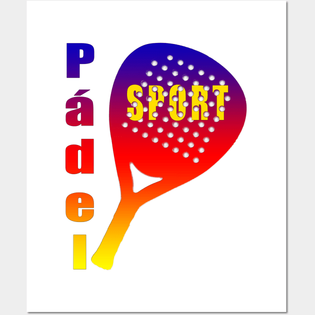 Pádel Sport Wall Art by DymSportswear